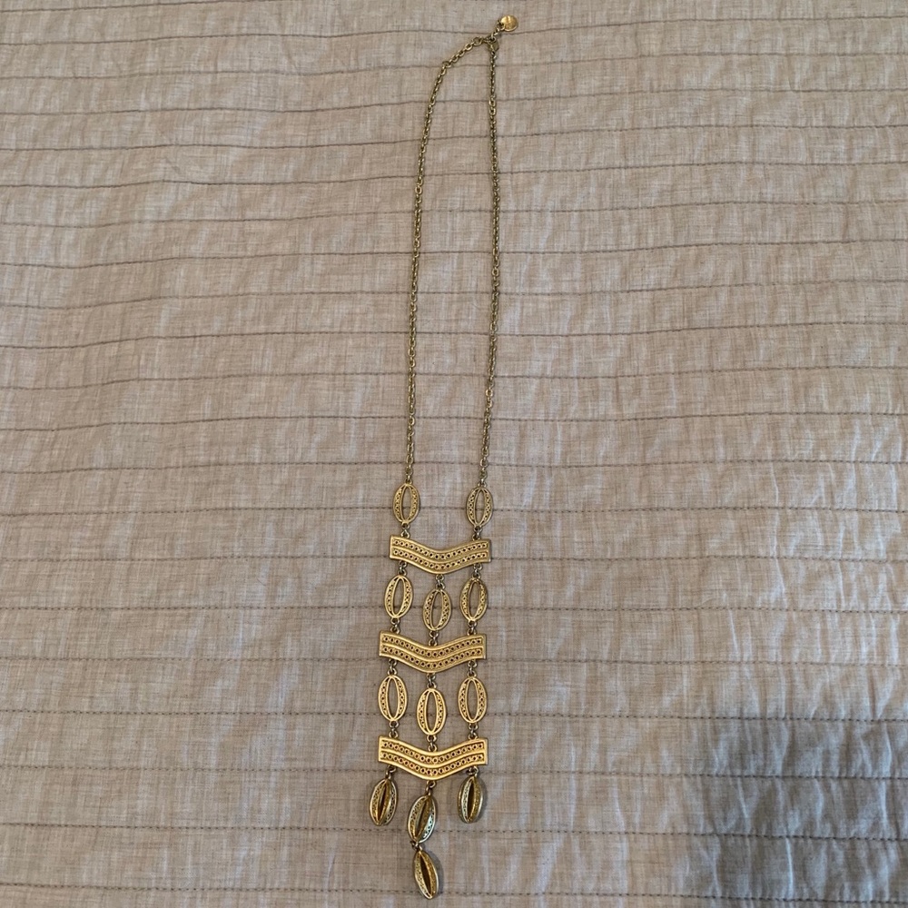 Stella and Dot Gold Necklace